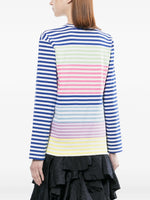 Load image into Gallery viewer, Comme des Garçons Striped Long Sleeve T-Shirt
