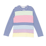 Load image into Gallery viewer, Comme des Garçons Striped Long Sleeve T-Shirt
