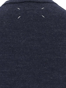 Maison Margiela Wool Sweater Dark Navy