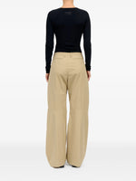 Load image into Gallery viewer, MM6 Maison Margiela Wide-Leg Trousers Light Brown
