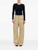 Load image into Gallery viewer, MM6 Maison Margiela Wide-Leg Trousers Light Brown
