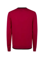 Load image into Gallery viewer, Paul Smith Layered Design V-Neck Cardigan Red
