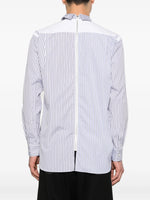 Load image into Gallery viewer, Comme Des Garçons Striped Zip Shirt Blue White
