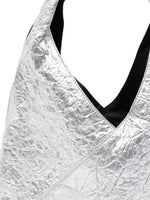 Load image into Gallery viewer, MM6 Maison Margiela Crinkled Japanese Bag Silver
