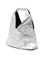 Load image into Gallery viewer, MM6 Maison Margiela Crinkled Japanese Bag Silver
