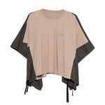 Load image into Gallery viewer, MM6 Maison Margiela T-Shirt With Color Blocking And Bow Detail
