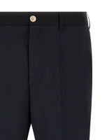 Load image into Gallery viewer, Marni Two-tone Trousers Navy Black
