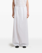 Load image into Gallery viewer, Marni Draped Wide Leg Trousers White

