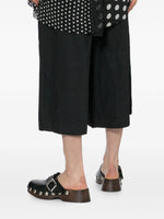 Load image into Gallery viewer, Comme des Garçons Wide-Leg Trousers Black
