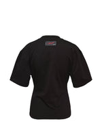 Load image into Gallery viewer, MSGM Striped Layered T-Shirt Black
