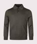 Load image into Gallery viewer, A.P.C. Polo Knit Shirt Dark Green
