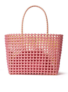 MSGM Large Woven Tote Bag