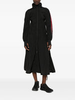 Load image into Gallery viewer, Y-3 Logo Print Zip-Fastening Midi Dress Black
