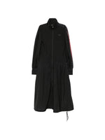 Load image into Gallery viewer, Y-3 Logo Print Zip-Fastening Midi Dress Black
