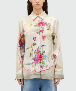 MSGM 'Plates' Print Shirt