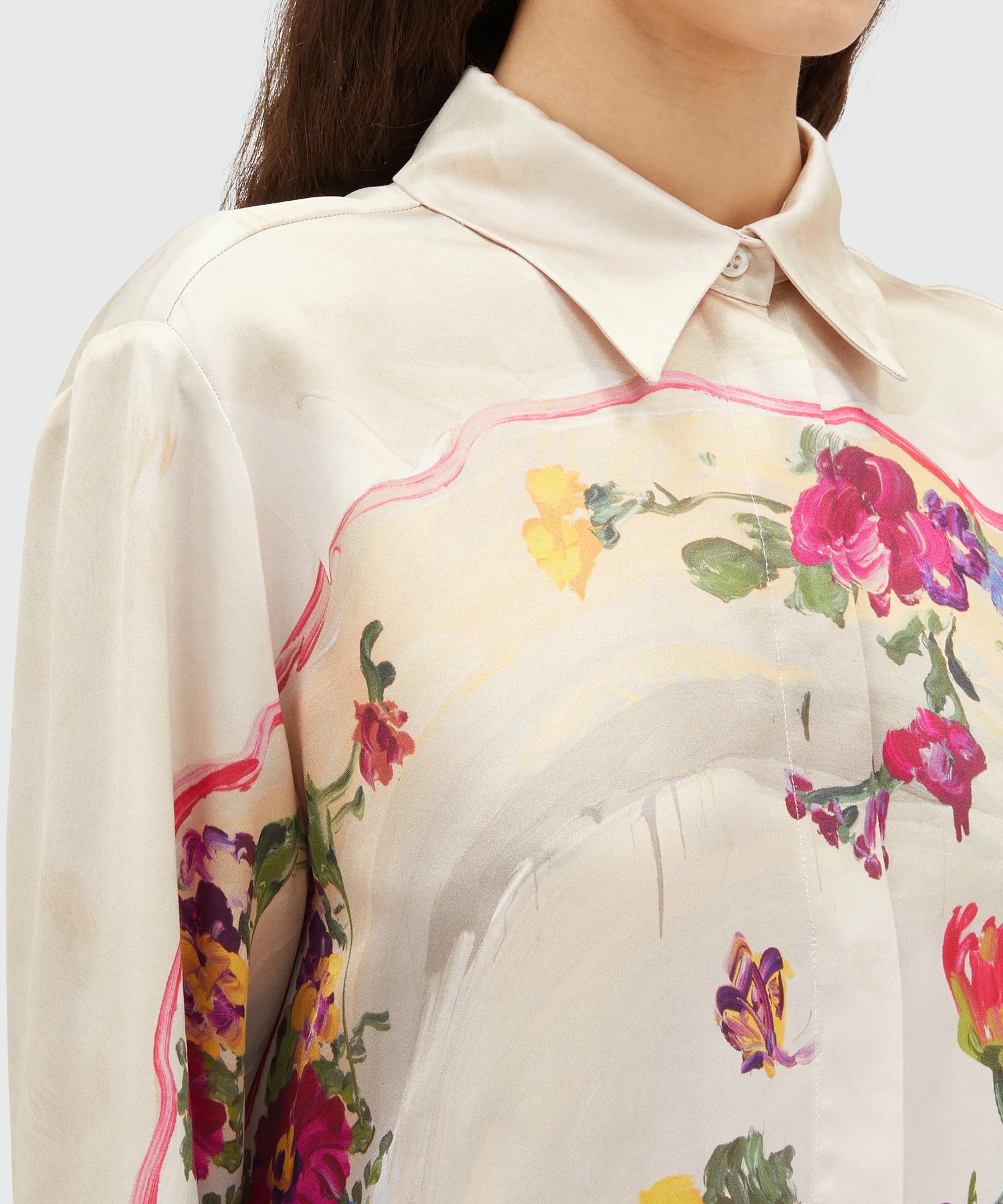 MSGM 'Plates' Print Shirt