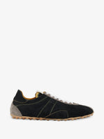Load image into Gallery viewer, Maison Margiela Panelled Leather Suede Sprinters Black
