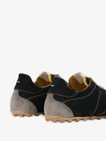 Load image into Gallery viewer, Maison Margiela Panelled Leather Suede Sprinters Black
