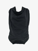 Load image into Gallery viewer, Maison Margiela Twist-Back Draped Tank Top Washed Black
