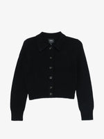 Load image into Gallery viewer, A.P.C. 'Jenn' Ribbed-Knit Cardigan Dark Navy
