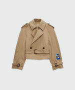 Load image into Gallery viewer, MSGM Short Faille Trench Coat &#39;La Vedetta&#39;
