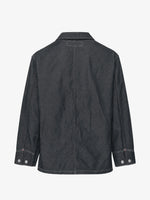 Load image into Gallery viewer, Comme des Garçons HOMME Contrast-Stitch Patch-Pocket Jacket Dark Grey
