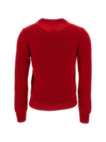 Load image into Gallery viewer, Comme des Garçons V-Neck Cashmere Cardigan Red
