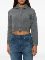 Load image into Gallery viewer, MM6 Maison Margiela Chunky Knit Cardigan Grey
