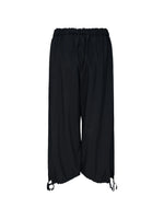 Load image into Gallery viewer, Comme des Garçons Tropical Wool Tie Cuff Pants Black
