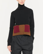 Load image into Gallery viewer, Plan C Cashmere Turtleneck Sweater Black
