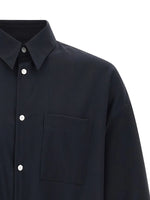 Load image into Gallery viewer, Marni Tropical Wool Shirt Dark Navy
