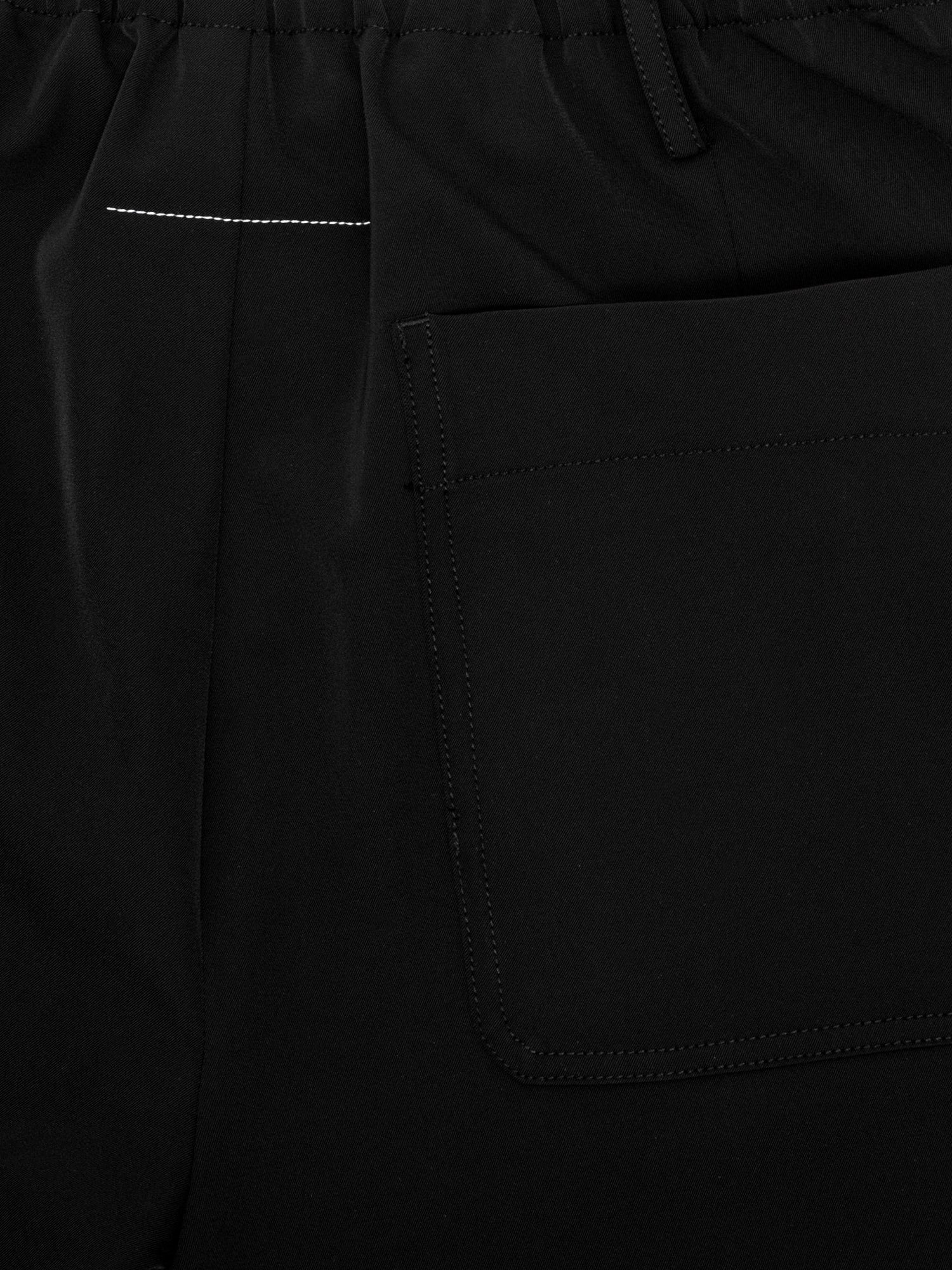 MM6 Maison Margiela Black Trousers