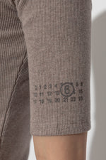 Load image into Gallery viewer, MM6 Maison Margiela Fitted Top Beige
