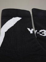 Load image into Gallery viewer, Y-3 Black and White Socks
