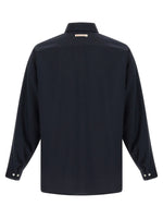 Load image into Gallery viewer, Marni Tropical Wool Shirt Dark Navy
