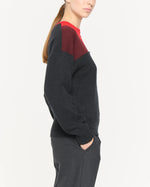 Load image into Gallery viewer, Plan C Intarsia Crew Neck Knit
