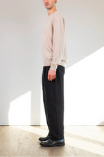 Load image into Gallery viewer, 7d Crewneck Sweater Merino Cashmere Oatmeal
