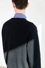 Load image into Gallery viewer, 7d Crewneck Sweater Merino Cashmere Black
