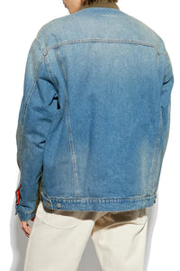 MM6 Maison Margiela Bomber Jacket With Denim Details