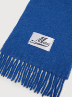 Load image into Gallery viewer, Marni Alpaca Wool Scarf Blue
