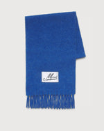 Load image into Gallery viewer, Marni Alpaca Wool Scarf Blue
