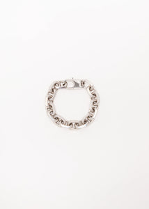 Plan C Silver Chain Bracelet