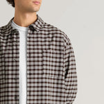 Load image into Gallery viewer, A.P.C. 'Malcom' Check Shirt Brown
