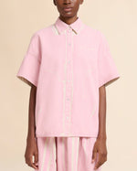 Load image into Gallery viewer, Marni Screen-printed Denim Shirt Pink
