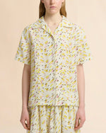 Load image into Gallery viewer, Marni Linen Shirt With Brushstroke Print Yellow
