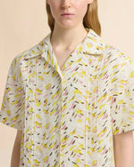 Load image into Gallery viewer, Marni Linen Shirt With Brushstroke Print Yellow
