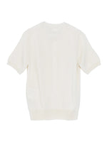 Load image into Gallery viewer, Comme Des Garçons Short Sleeved Cashmere Cardigan Off White
