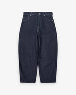 Load image into Gallery viewer, Comme des Garçons HOMME Barrel Denim Jeans Navy White

