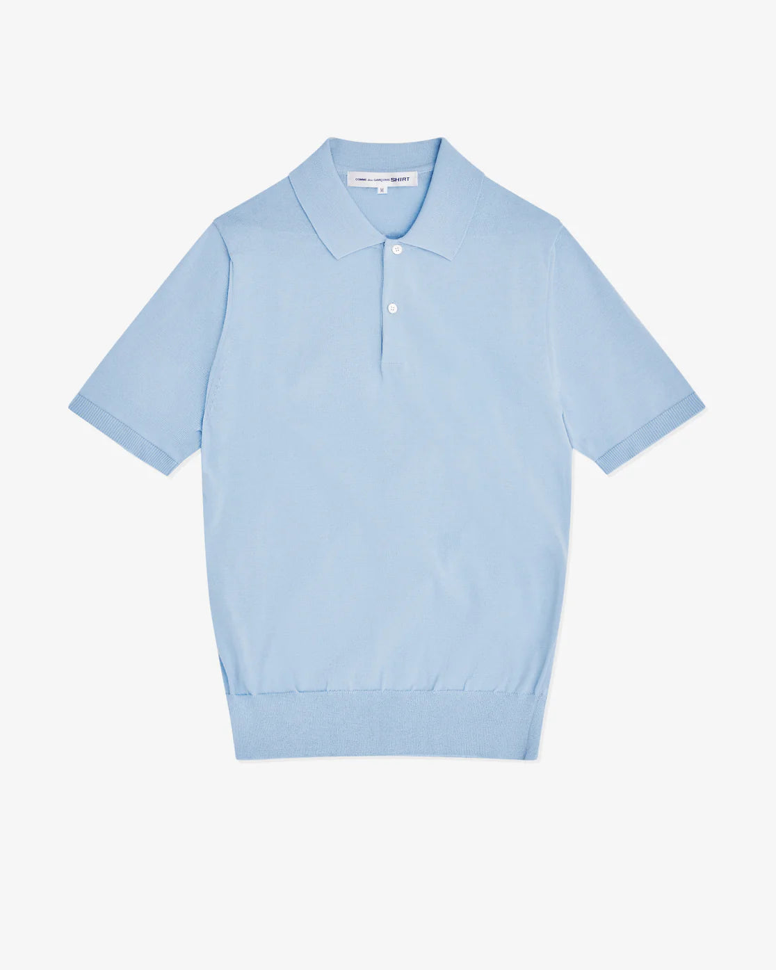 Comme Des Garçons Knitted Polo Shirt