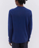 Load image into Gallery viewer, Comme Des Garçons Rolled Hem Sweater Navy
